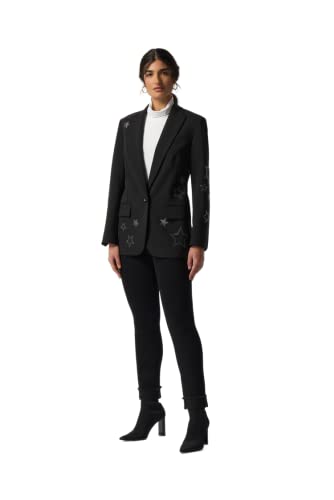Joseph Ribkoff Jacket 233972 | 38 | Black von Joseph Ribkoff