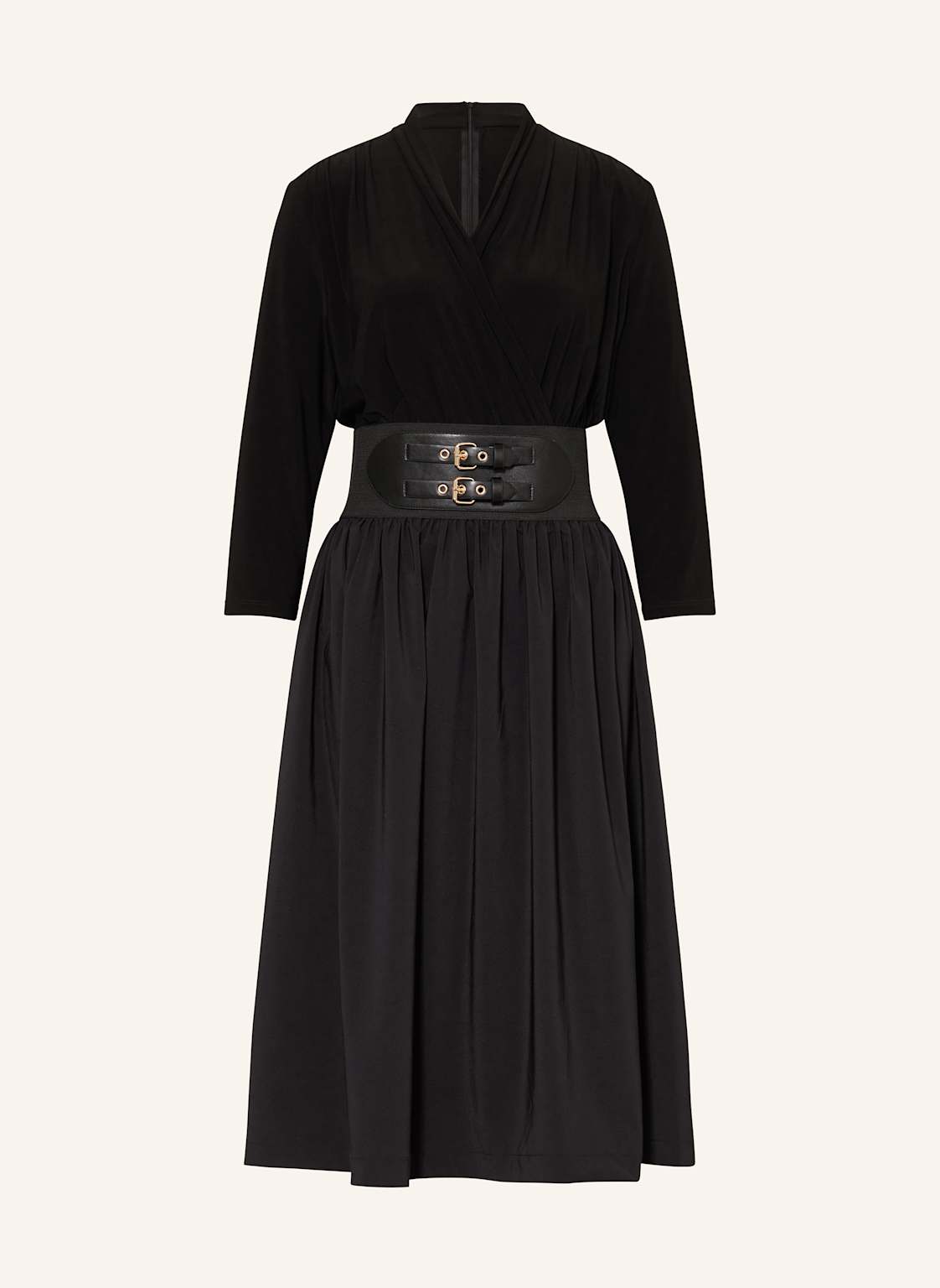 Joseph Ribkoff Kleid Mit 3/4-Arm In Wickeloptik schwarz Joseph Ribkoff Kleid Mit 3/4-Arm In Wickeloptik schwarz von Joseph Ribkoff
