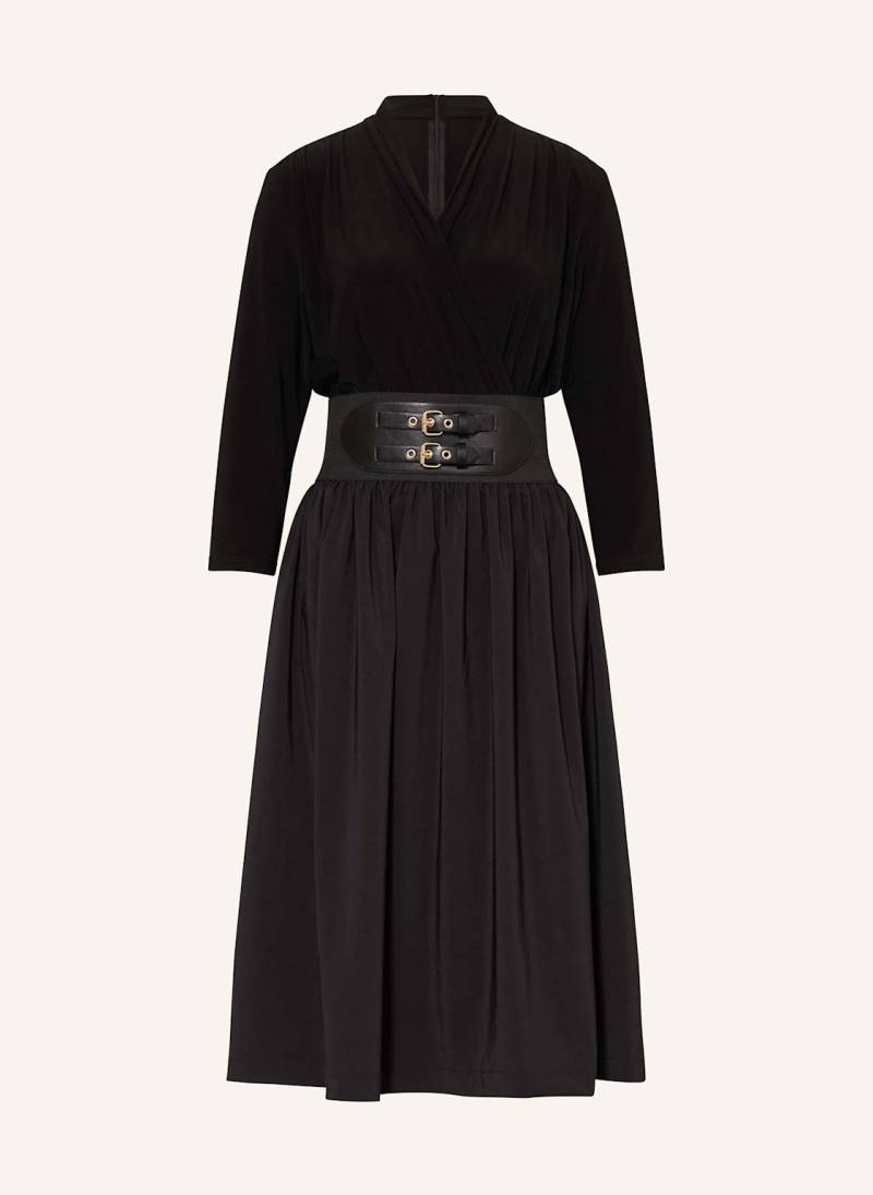 Joseph Ribkoff Kleid Mit 3/4-Arm In Wickeloptik schwarz von Joseph Ribkoff