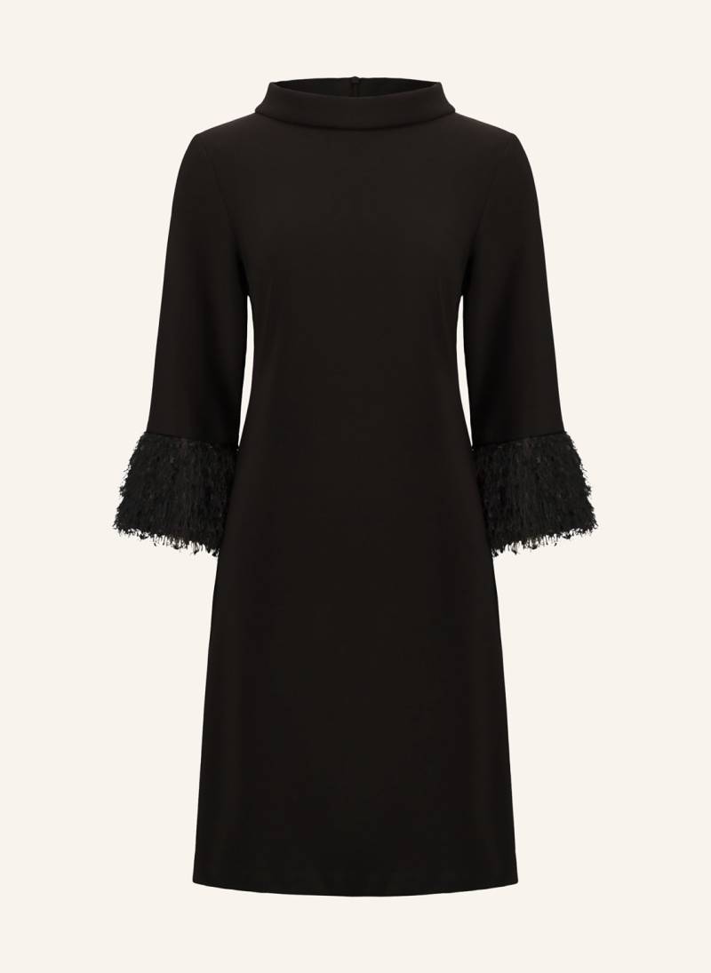 Joseph Ribkoff Kleid Mit 3/4-Arm Und Fransen schwarz von Joseph Ribkoff