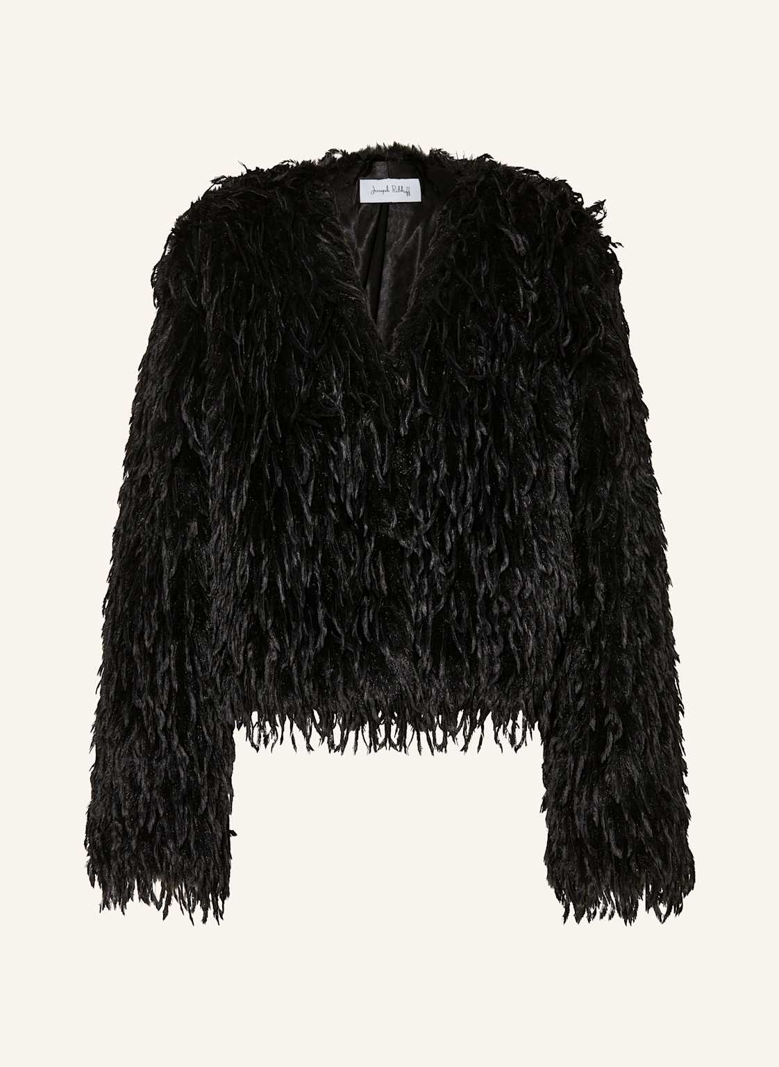 Joseph Ribkoff Kunstfell-Jacke schwarz von Joseph Ribkoff