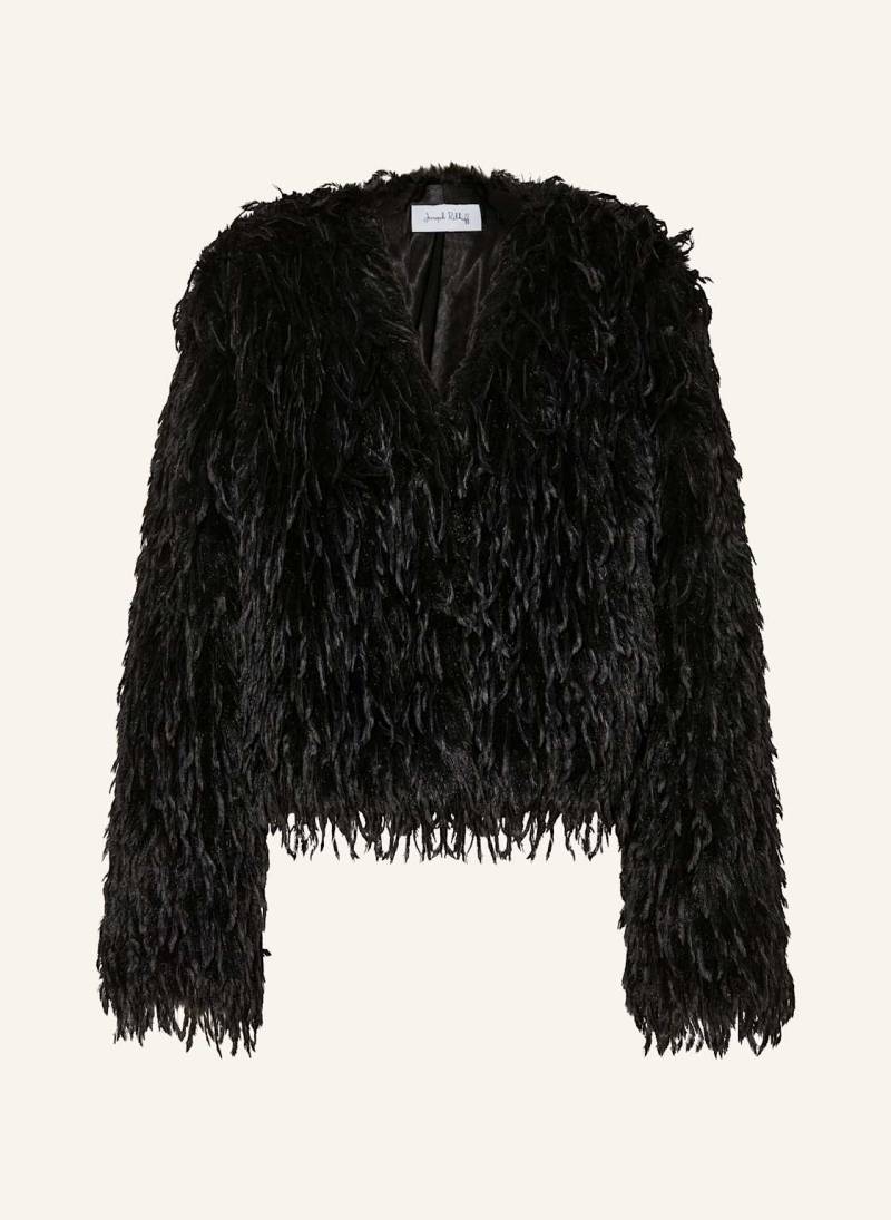 Joseph Ribkoff Kunstfell-Jacke schwarz von Joseph Ribkoff