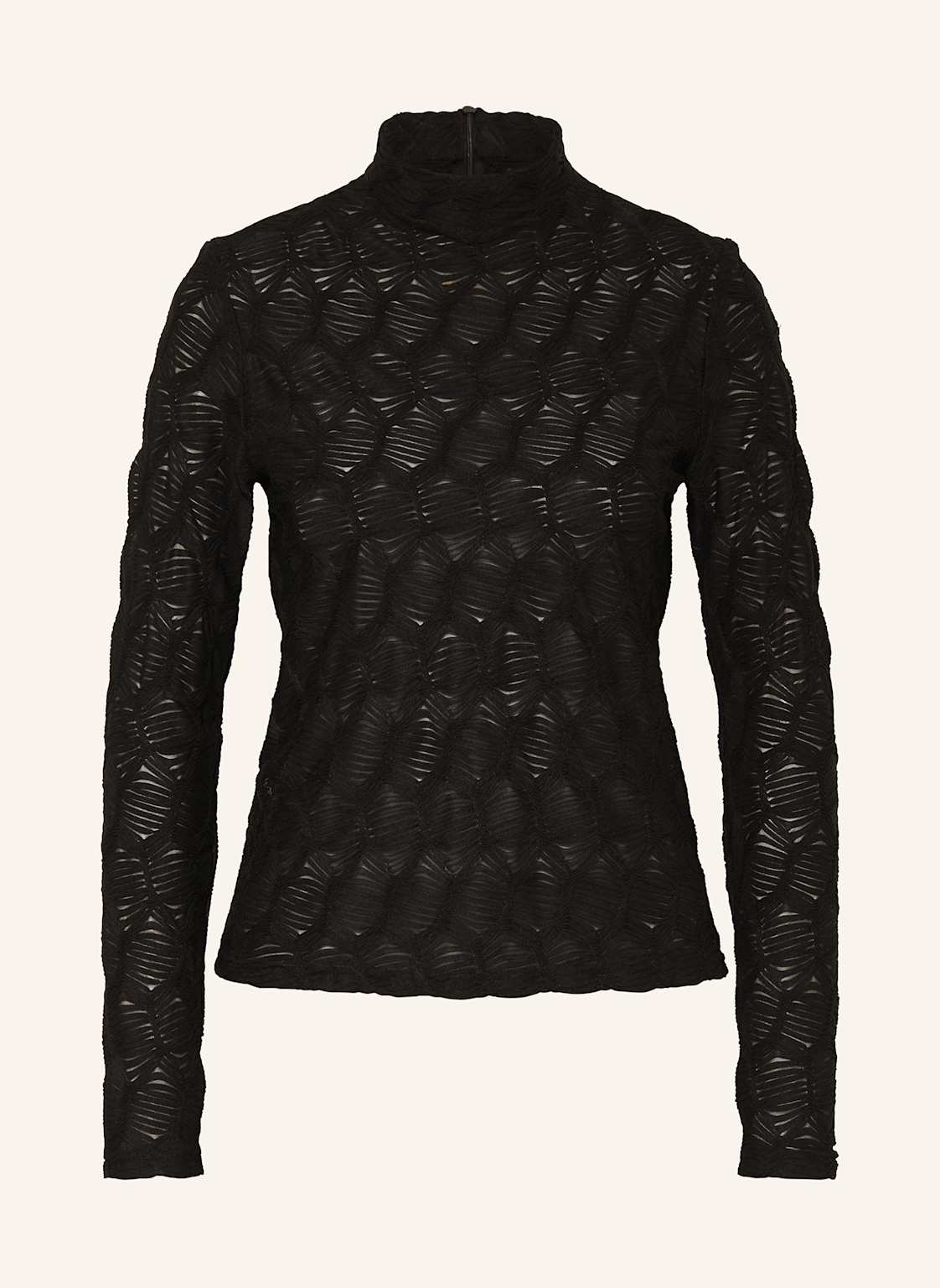 Joseph Ribkoff Longsleeve Aus Mesh schwarz von Joseph Ribkoff