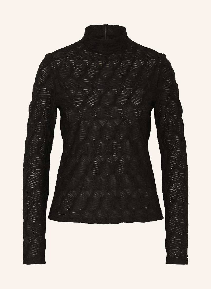 Joseph Ribkoff Longsleeve Aus Mesh schwarz von Joseph Ribkoff