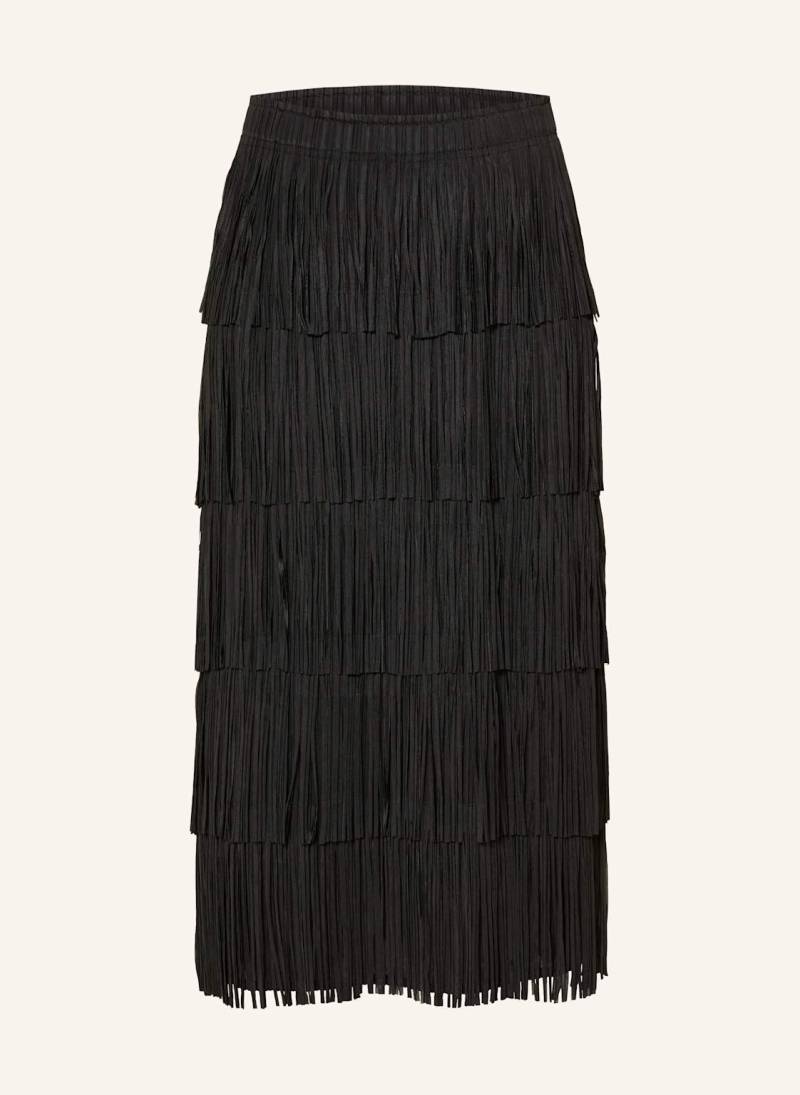 Joseph Ribkoff Plisseerock schwarz von Joseph Ribkoff