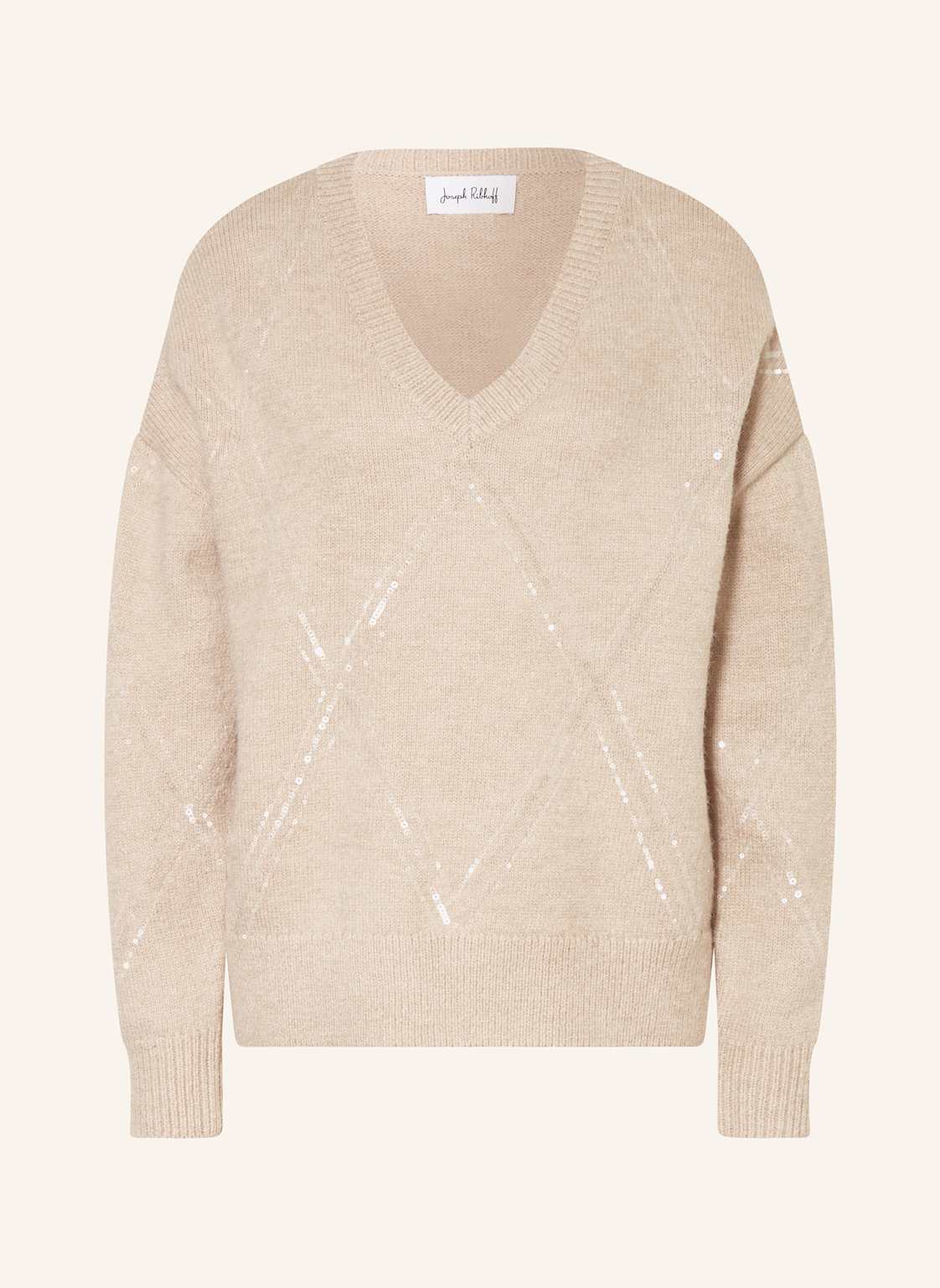 Joseph Ribkoff Pullover Mit Pailletten beige von Joseph Ribkoff