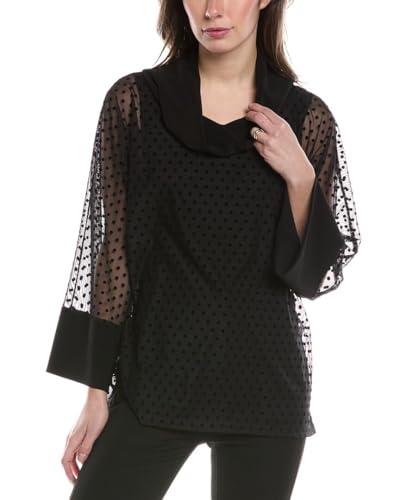 Joseph Ribkoff Tunic 244178 | 40 | Black von Joseph Ribkoff