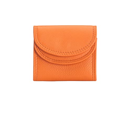 Josephine Osthoff Sunny echt Leder mit RFID Schutz, Farbe:Papaya von Josephine Osthoff Handtaschen-Manufaktur