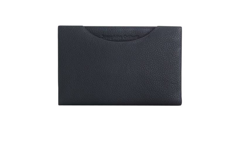 Josephine Osthoff Brieftasche Hamburg Geldbörse flach schwarz von Josephine Osthoff