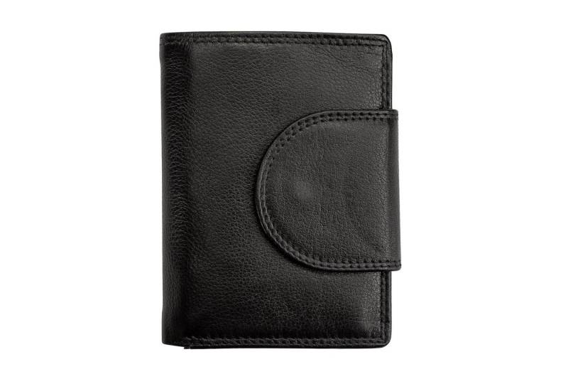 Josephine Osthoff Brieftasche Wiener Minibrieftasche Geldbörse schwarz von Josephine Osthoff