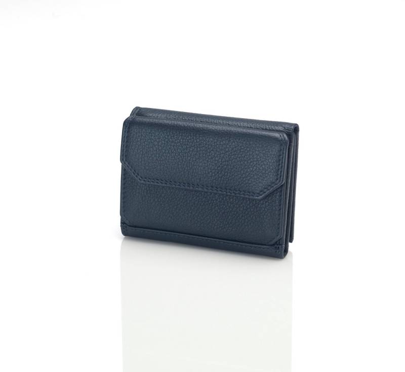 Josephine Osthoff Geldbörse Slim Wallet mit Münzfach marine von Josephine Osthoff