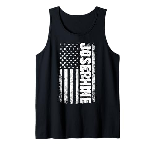 Josephine persönlicher Name American Flag Retro Frauen Tank Top von Josephine Specialized First Girl Woman Name Tee