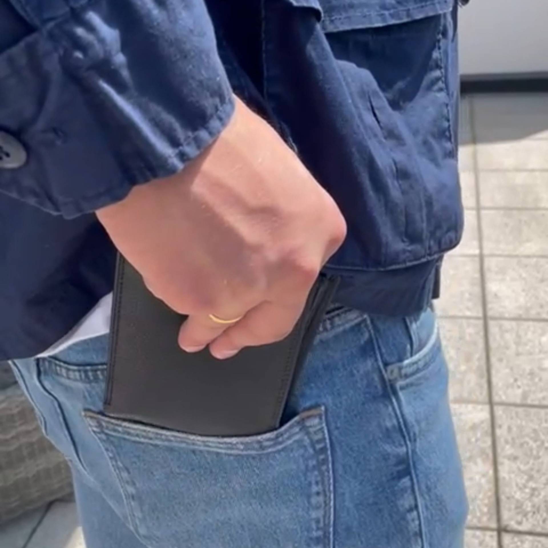 Geldbörse Herren Klappbörse | 921 Echt Leder Mit Rfid-Schutz von JosephineOsthoff