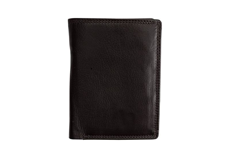 Geldbörse Herren Leder Portemonnaie Mit Zwei Münzfächern Kartenhalter Handgefertigter Geldbeutel | 924 von JosephineOsthoff