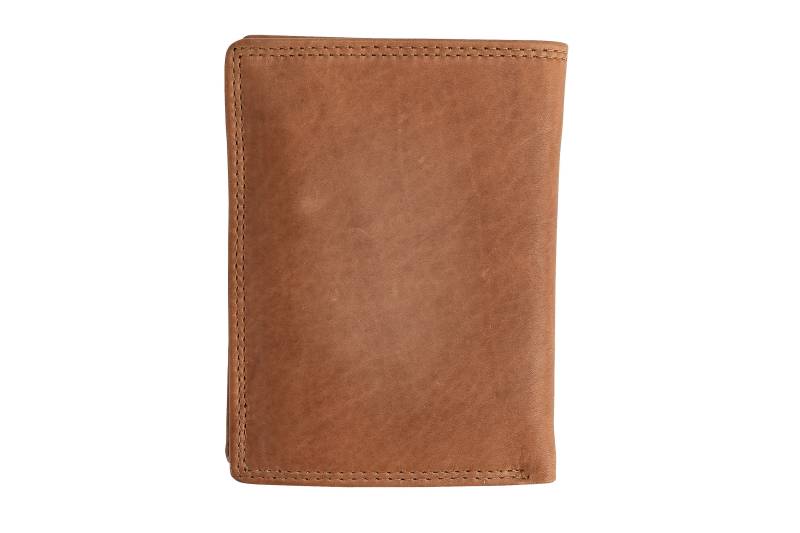 Geldbörse Herren Leder Portemonnaie Mit Zwei Münzfächern Kartenhalter Handgefertigter Geldbeutel | 924 von JosephineOsthoff