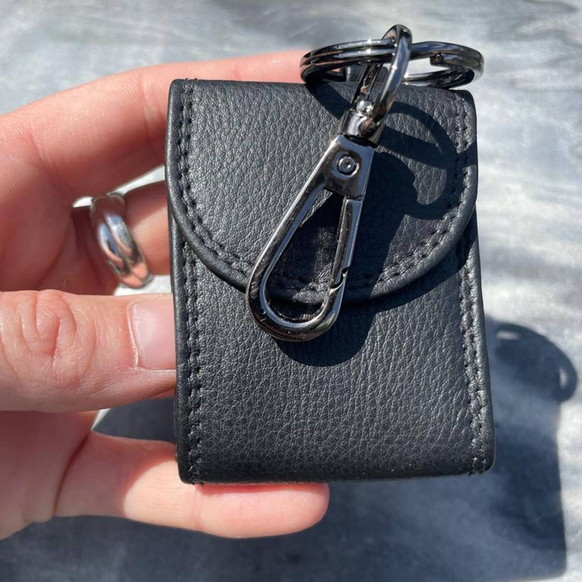 Geldbörse Mini Jeansbörse | 913 Echt Leder Mit Rfid-Schutz von JosephineOsthoff