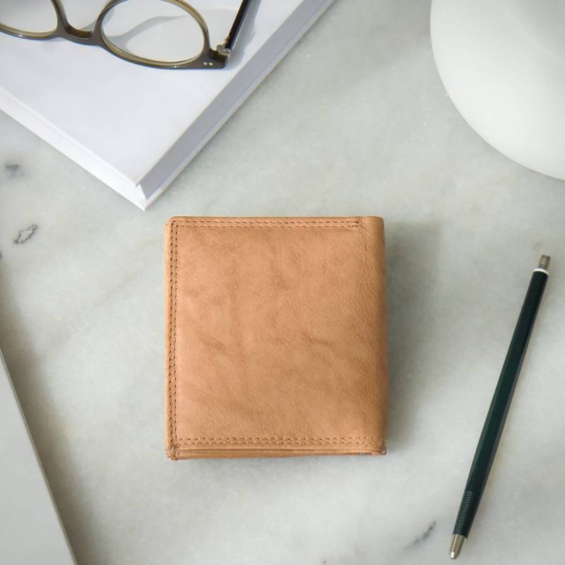 Geldbörse Wiener Schachtel | 927 Echt Leder Mit Rfid-Schutz von JosephineOsthoff