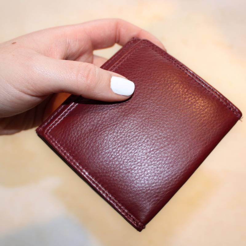 Geldbörse Wiener Schachtel | 927 Echt Leder Mit Rfid-Schutz von JosephineOsthoff