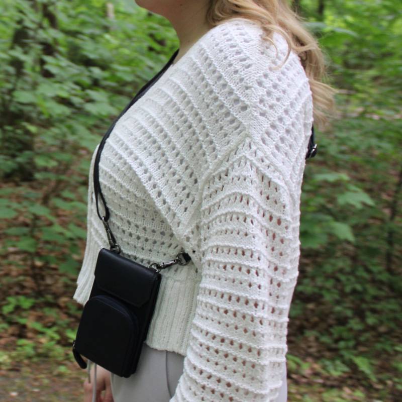 Handytasche Leder Umhängetasche Zum Umhängen Handyhülle Mit Airpods Täschchen | 100 von JosephineOsthoff