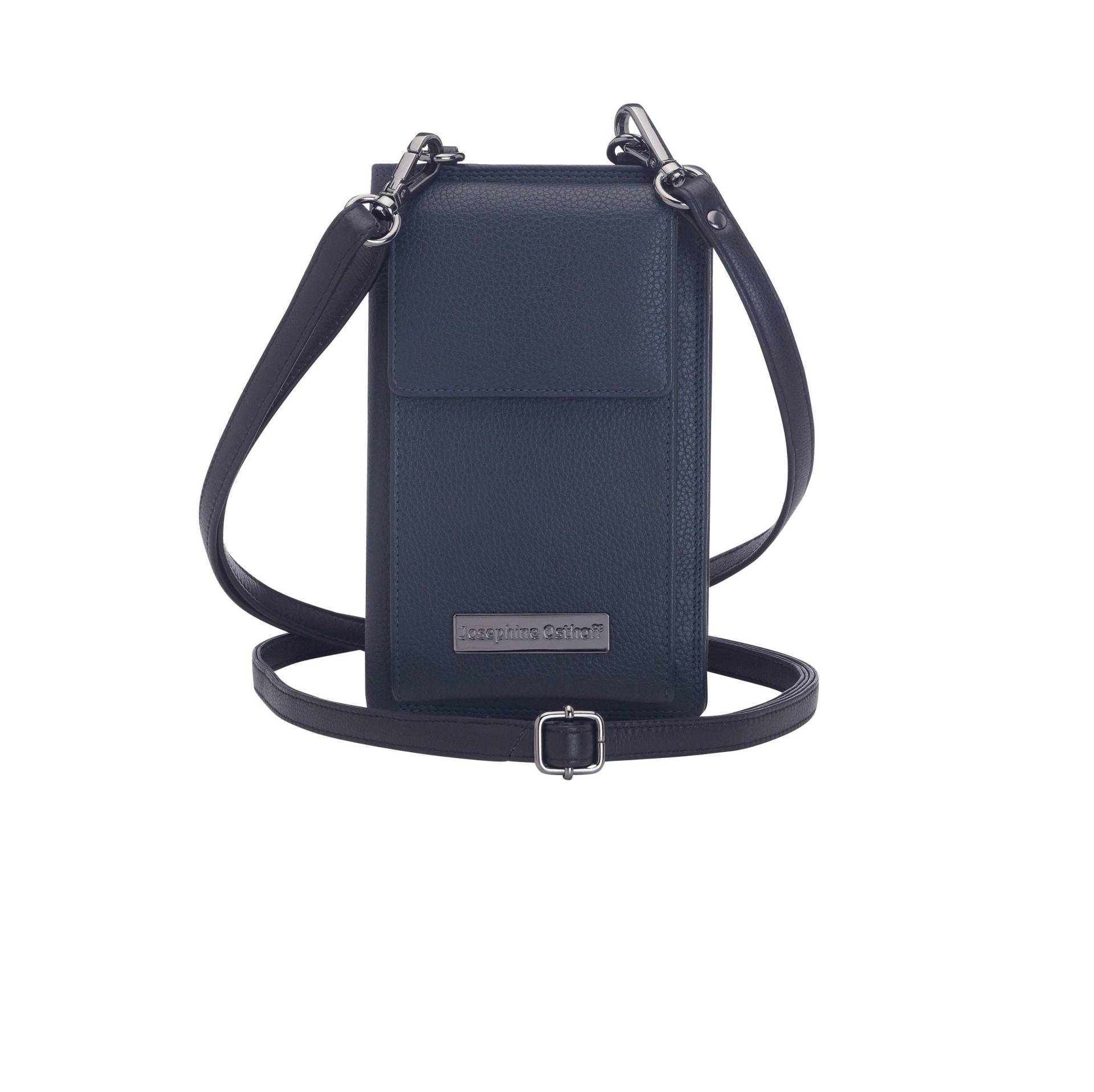 Handytasche Mit Geldbörse Zum Umhängen Damen Gross Echt Leder Umhängetasche Für Handy Smartphone Rfid Schutz Reißverschluss Crossbody | 102 von JosephineOsthoff