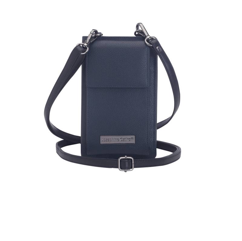 Handytasche Mit Geldbörse Zum Umhängen Damen Gross Echt Leder Umhängetasche Für Handy Smartphone Rfid Schutz Reißverschluss Crossbody | 102 von JosephineOsthoff