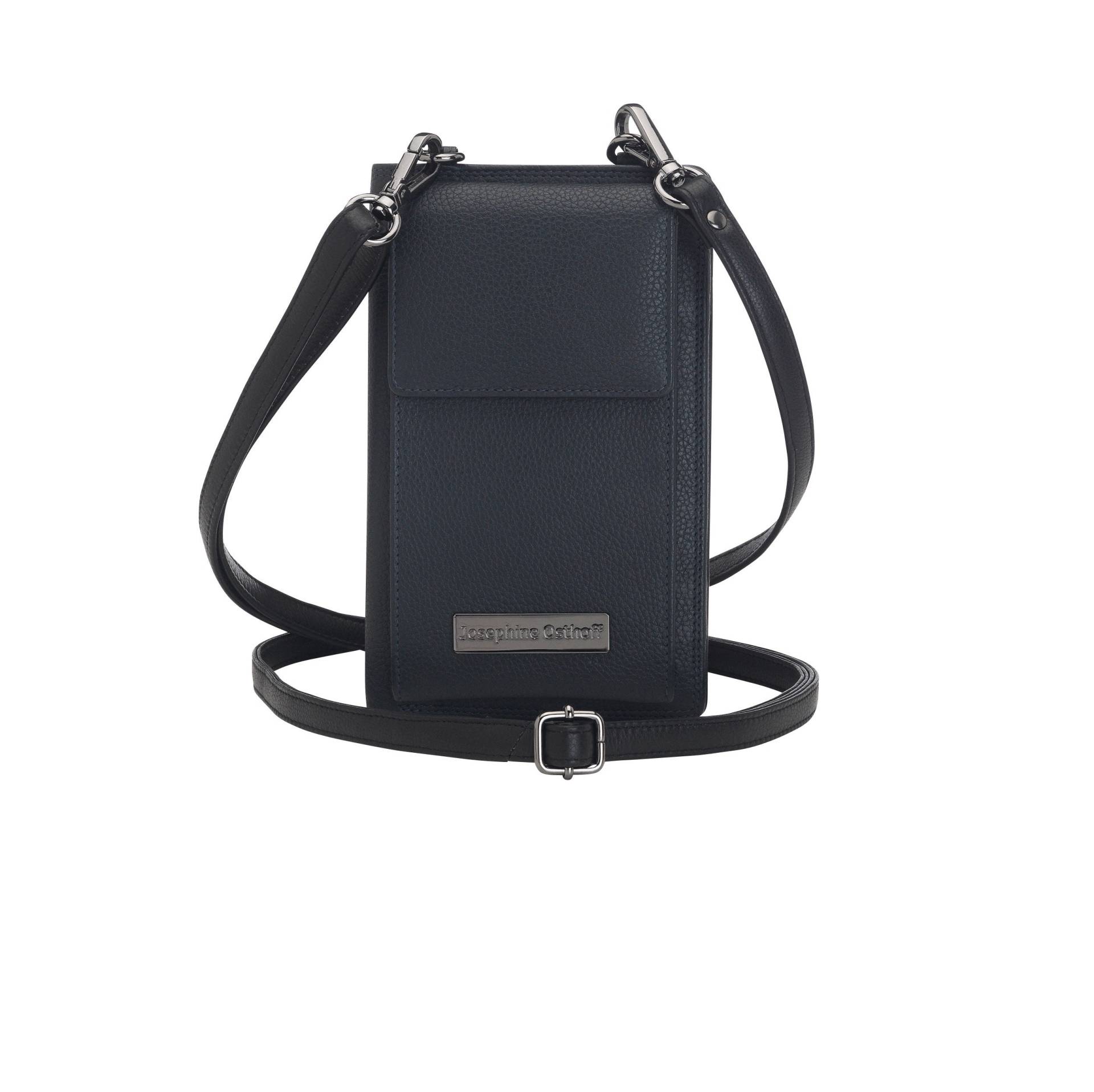 Handytasche Mit Geldbörse Zum Umhängen Damen Gross Echt Leder Umhängetasche Für Handy Smartphone Rfid Schutz Reißverschluss Crossbody | 102 von JosephineOsthoff