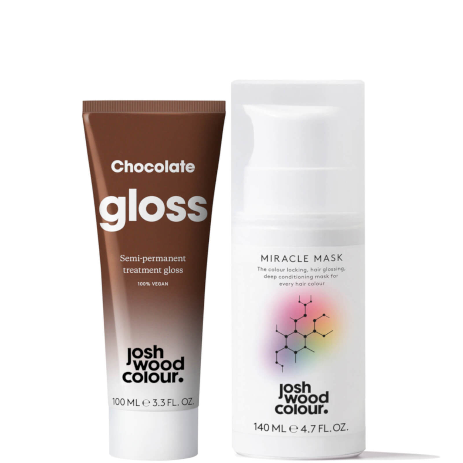 Josh Wood Colour Chocolate Gloss and Miracle Mask Bundle von Josh Wood Colour