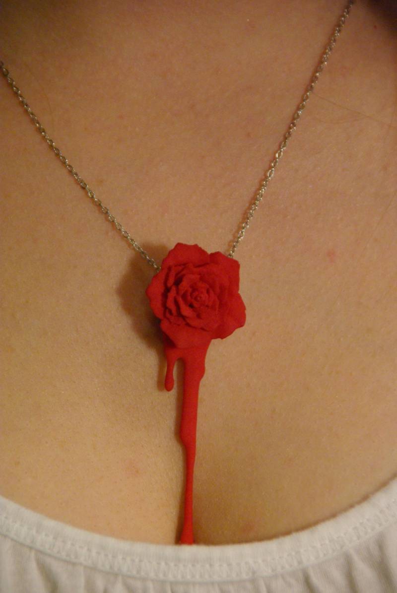 Blutende Herzrose | Rot Blutende Herzrose | Rot von JoshHarker
