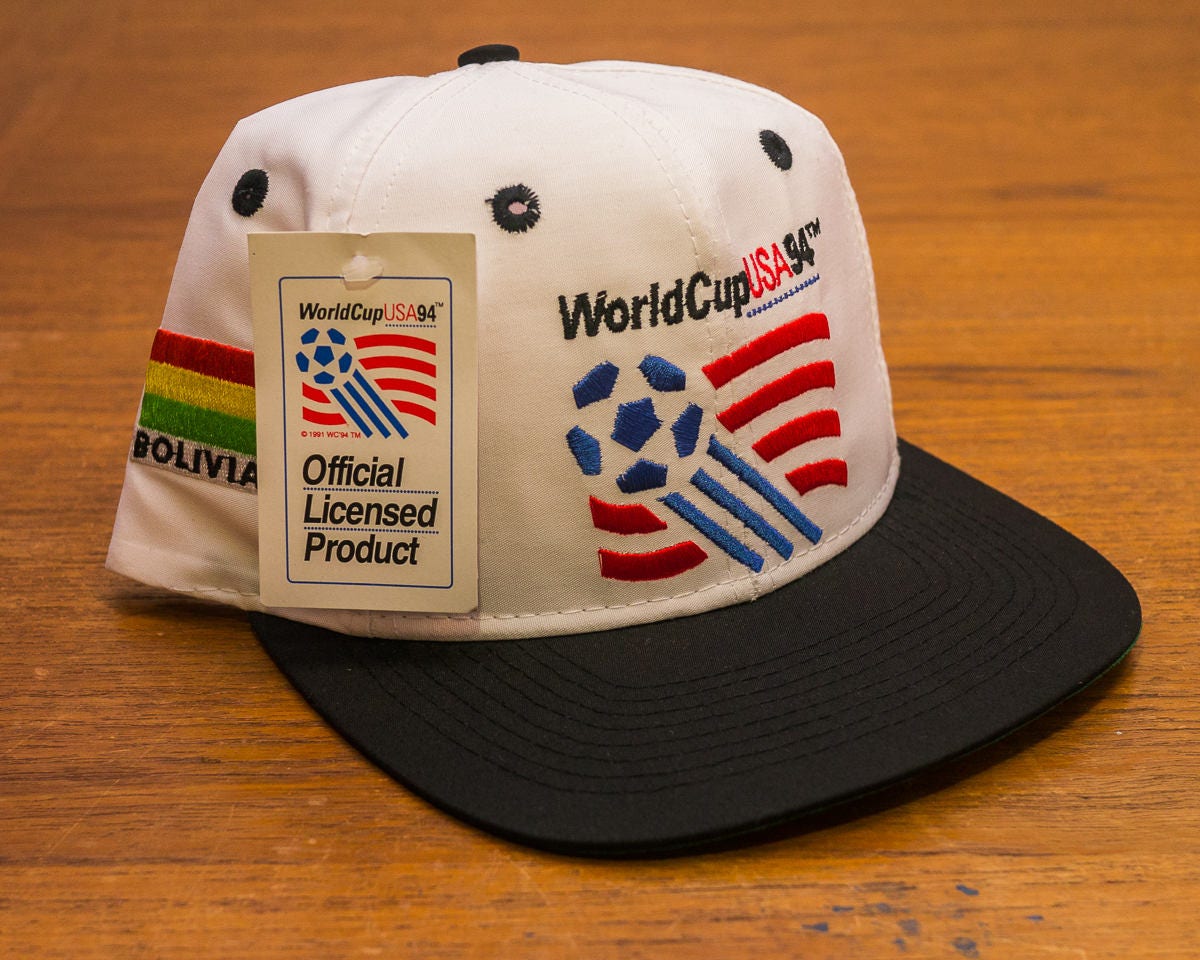 1994 Wm Usa - Bolivien New Old Stock With Tag Vintage Snapback Cap 1994 Wm Usa - Bolivien New Old Stock With Tag Vintage Snapback Cap von JoshRickun