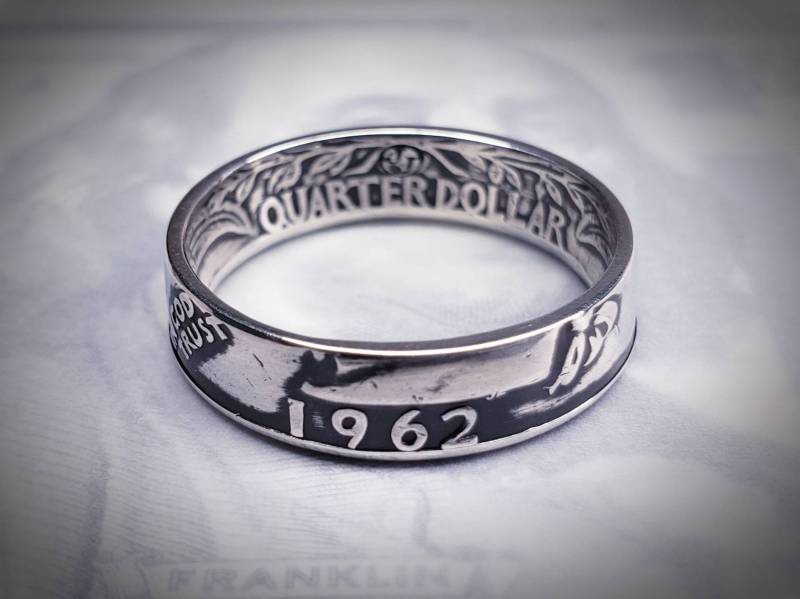 1932-1964 Washington Quarter Coin Ring von JoshsCoinRings