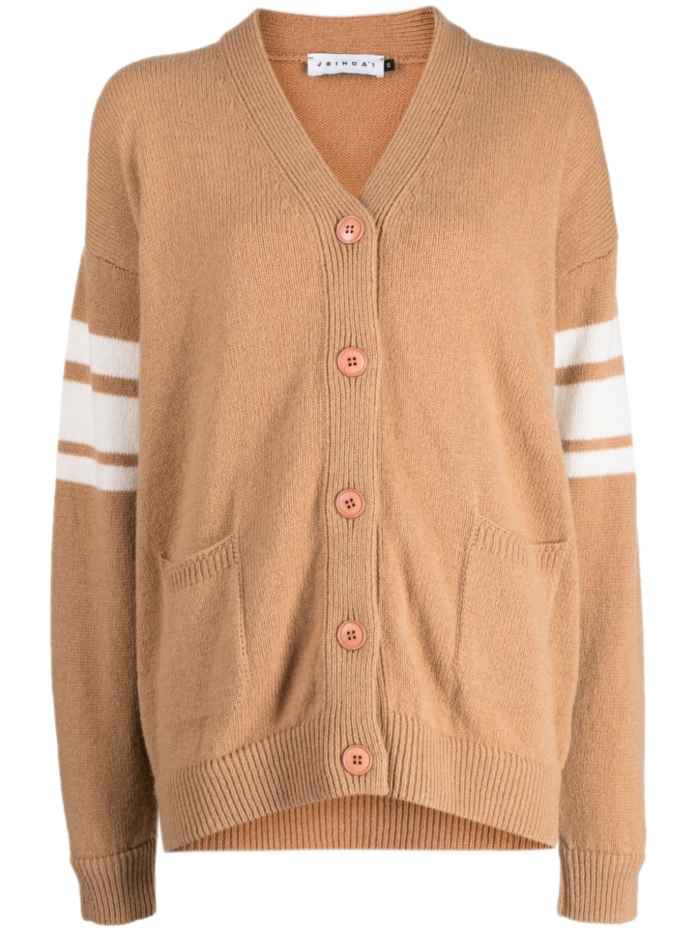 Joshua Sanders Cardigan mit Intarsienmuster - Braun von Joshua Sanders