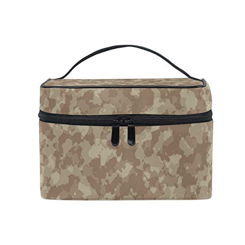 Reise-Make-up-Tasche, tragbar, Camouflage-Kosmetiktasche, praktischer Kulturbeutel, Organizer für Damen, Mädchen von Josid