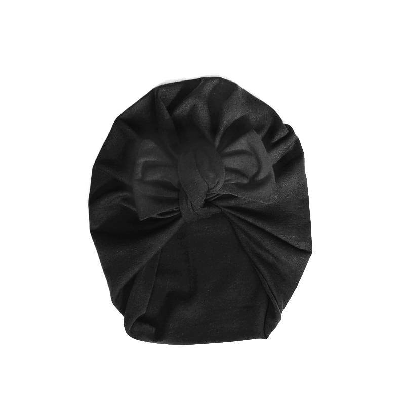 Schwarzer Bow Turban Hut | Baby Kinder Damen Turbane Frauen Kopftuch Alopezie Chemotherapie Chemo Kopfschmuck Schwarzer Bow Turban Hut | Baby Kinder Damen Turbane Frauen Kopftuch Alopezie Chemotherapie Chemo Kopfschmuck von JosieThings