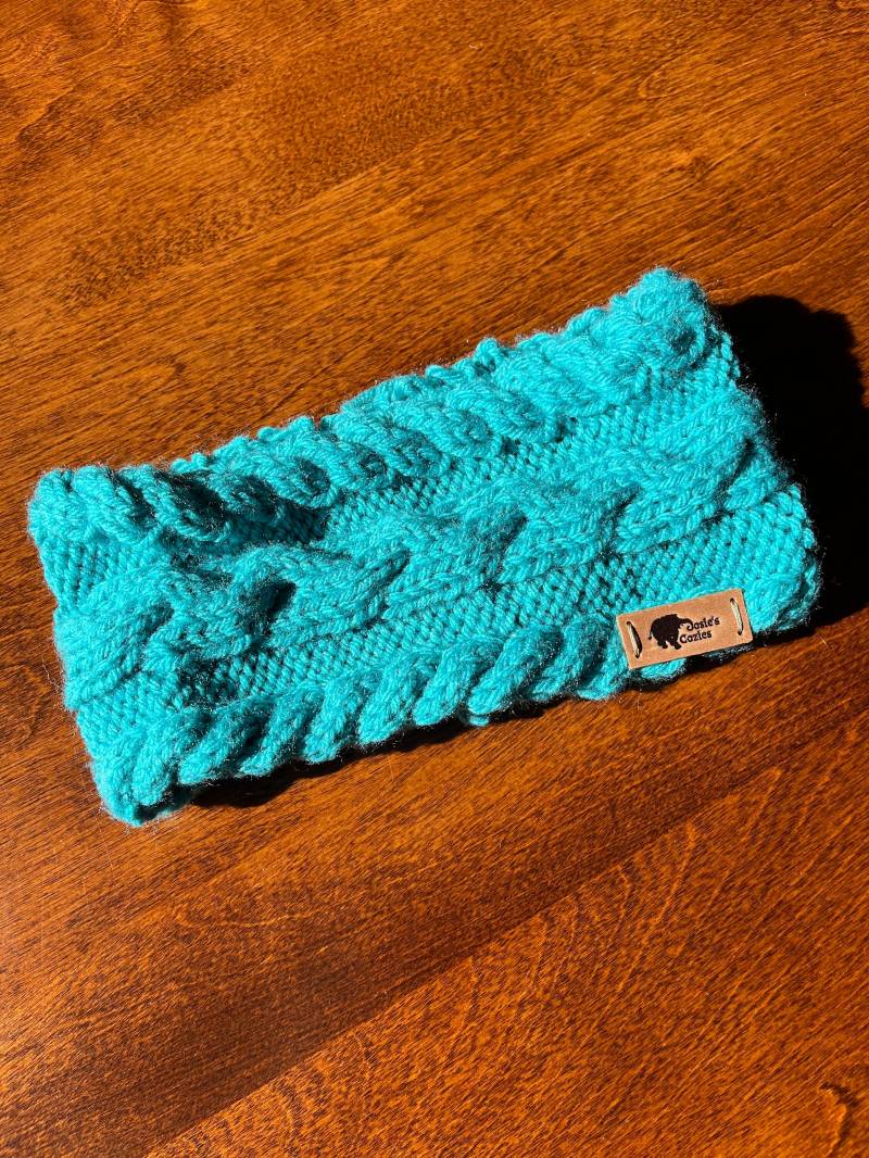 stirnband Cozy ~ Handgestricktes Winter Aus Der Wolle Von Josie's Cozies von JosiesCozies