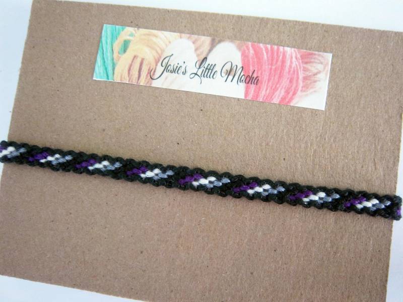 Asexuelle Stolz Armband/Asexuelle Freundschaftsarmband Lgbt-Armband Asexuelle Stolz Armband/Asexuelle Freundschaftsarmband Lgbt-Armband von JosiesLittleMocha