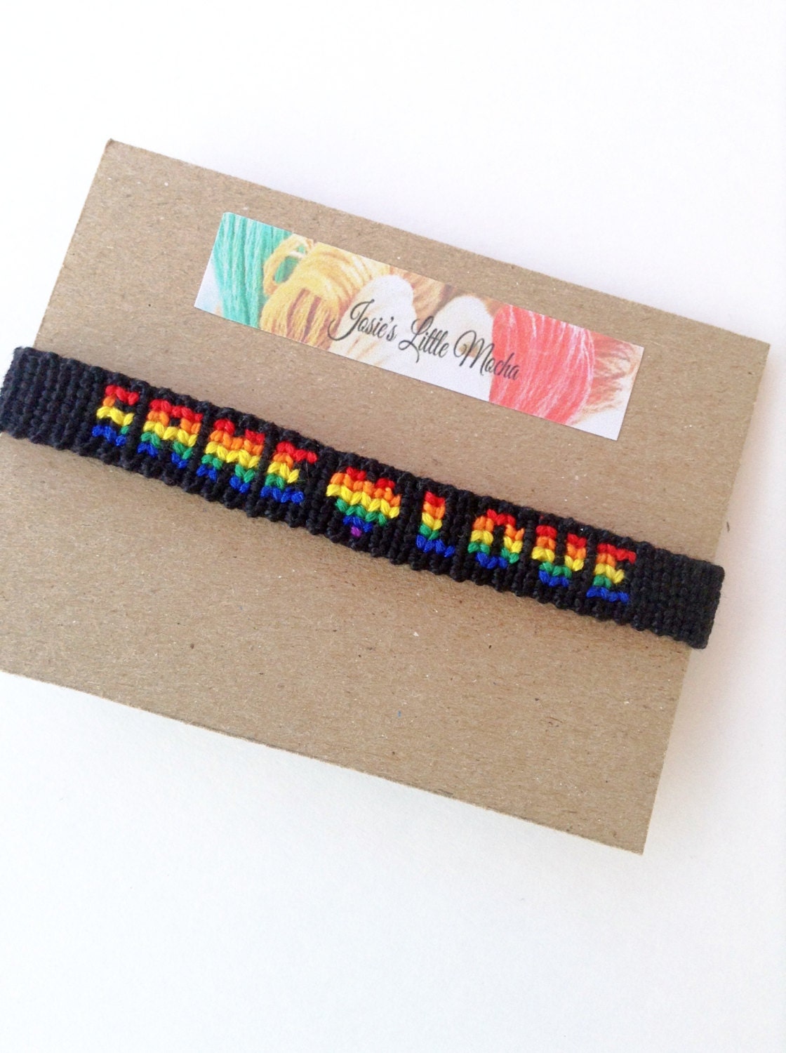 Gleiche Liebe Armband/Gay Pride Lgbt-Armband Stolz Homosexuell Schmuck Gleiche Freundschaftsarmband Regenbogen Gleiche Liebe Armband/Gay Pride Lgbt-Armband Stolz Homosexuell Schmuck Gleiche Freundschaftsarmband Regenbogen von JosiesLittleMocha
