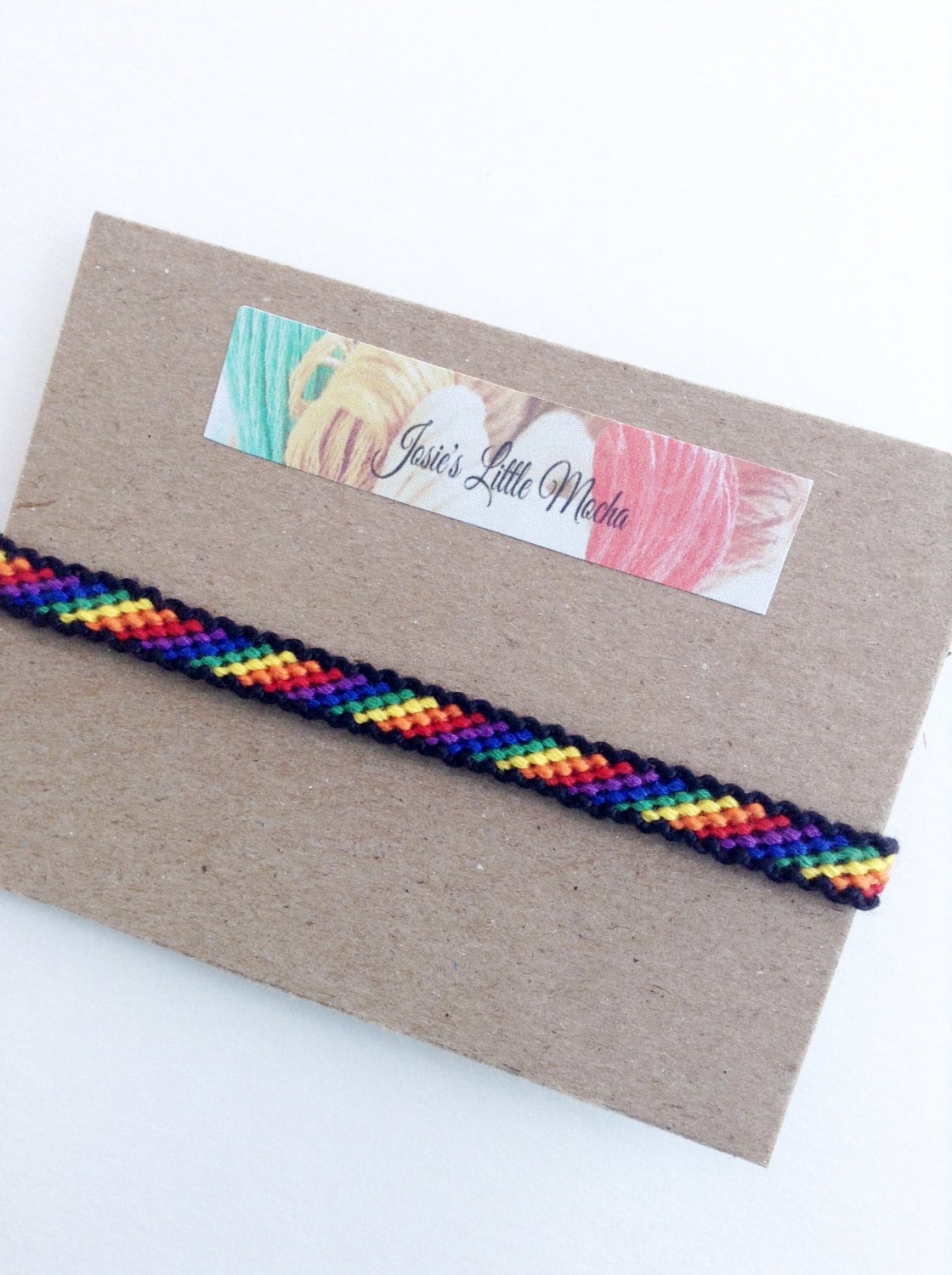 Lgbt Stolz Armband/Gay Stolz Regenbogen Bunte Schmuck Freundschaft Lgbt Stolz Armband/Gay Stolz Regenbogen Bunte Schmuck Freundschaft von JosiesLittleMocha