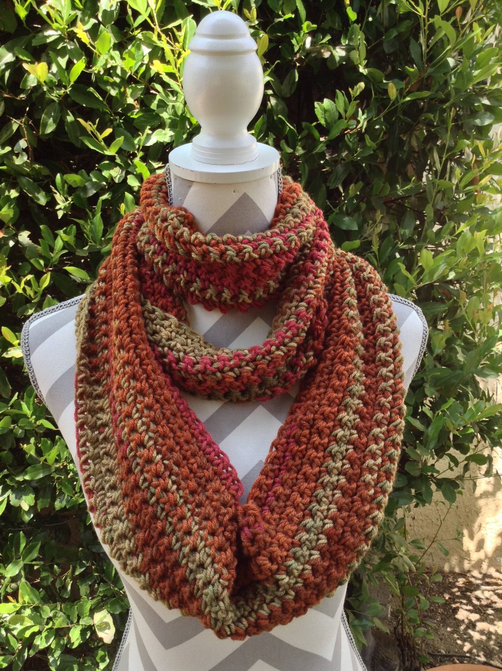 Schlauchschal/Häkeln Loop Schal Herbst Hals Wärmer Kreis Zubehör Schlauchschal/Häkeln Loop Schal Herbst Hals Wärmer Kreis Zubehör von JosiesLittleMocha