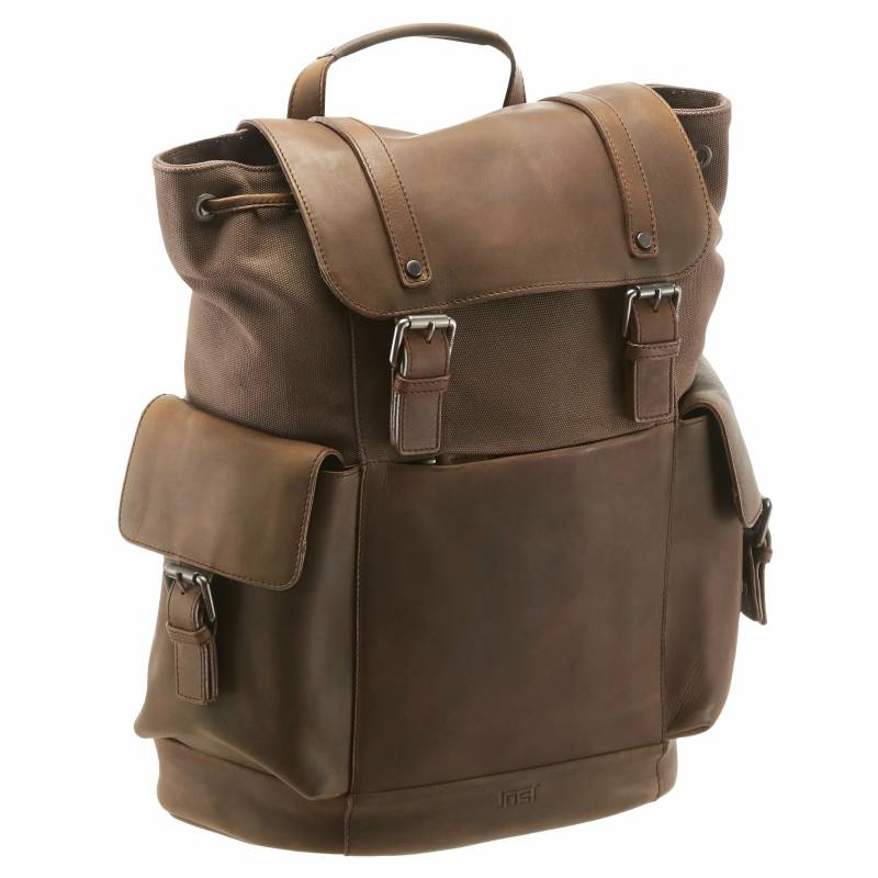 Jost Salo Beutel-Rucksack mit Laptopfach 45 cm - braun Jost Salo Beutel-Rucksack mit Laptopfach 45 cm - braun von Jost Bags