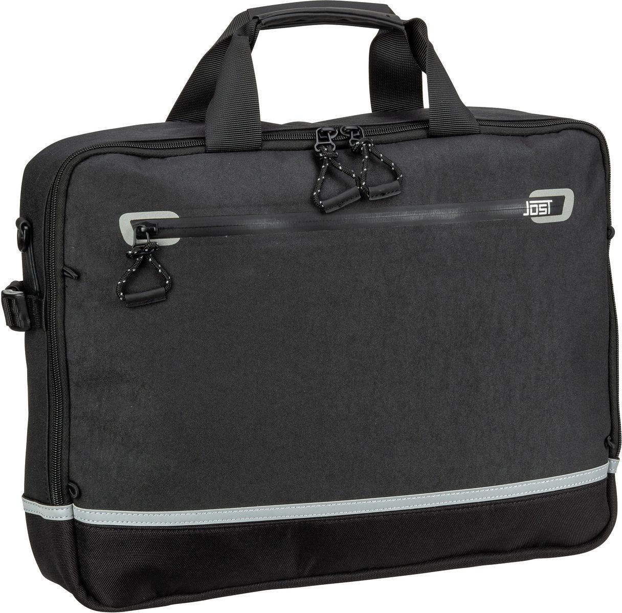 Jost Lillehammer Business Bag 1 Comp  in Schwarz (11.2 Liter), Aktentasche von Jost