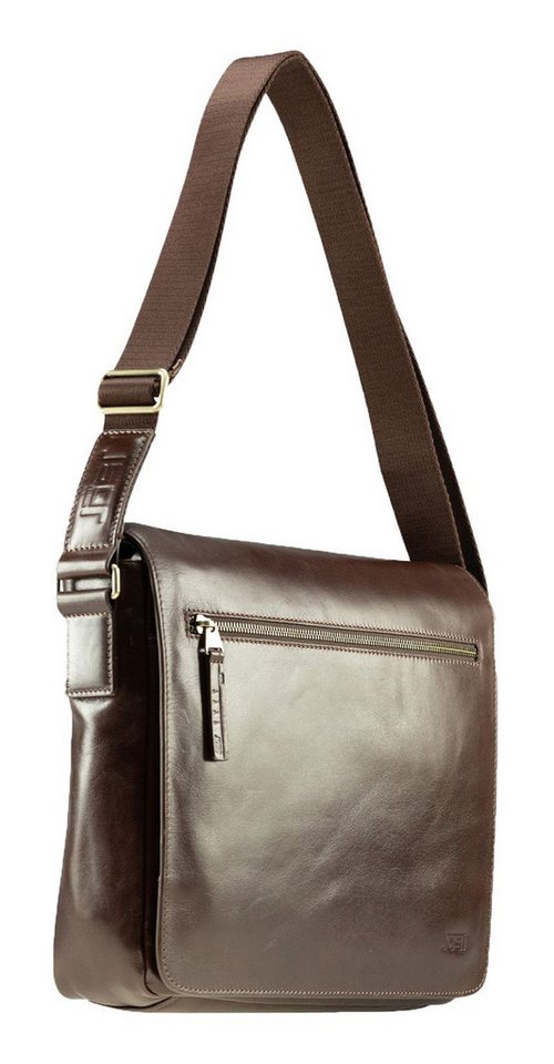 Jost Businesstasche Crossbody Bag, aus echtem Rindsleder von Jost