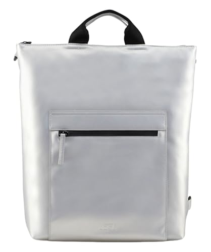 Jost Freizeitrucksack Rucksack mit Laptopfach Halmstad X-Change Bag Silver silberfarben von Jost