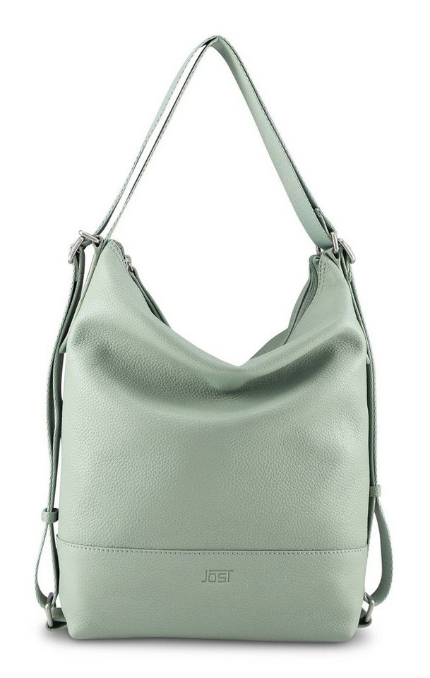 Jost Schultertasche 2-Way Bag, aus echtem Rindsleder von Jost