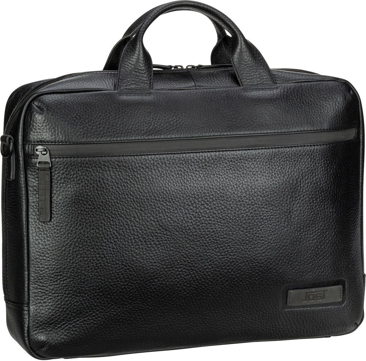 Jost Stockholm Business Bag M 1 Comp  in Schwarz (2.4 Liter), Aktentasche von Jost