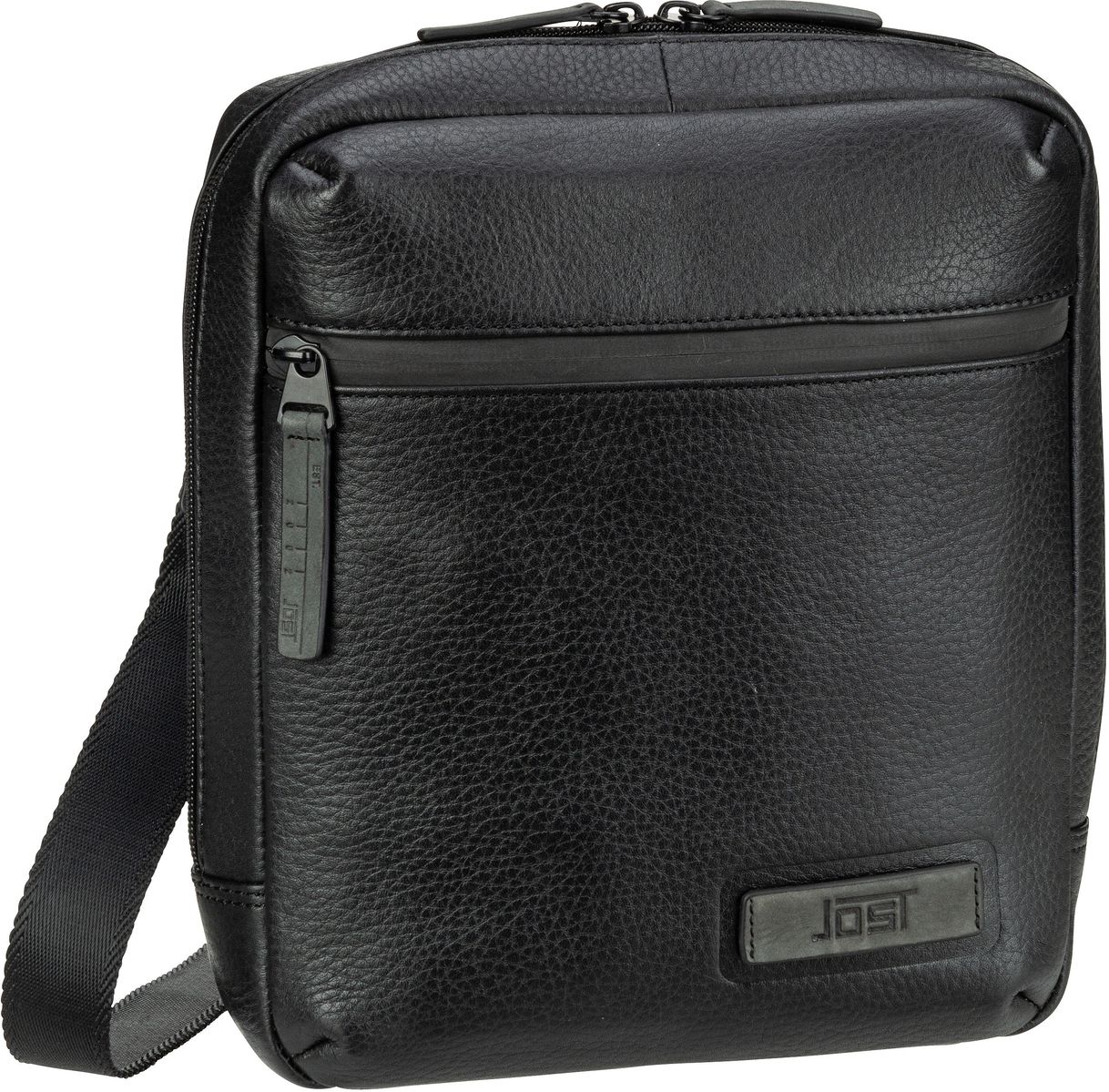 Jost Stockholm Shoulder Bag Zip S  in Schwarz (3.6 Liter), Umhängetasche von Jost