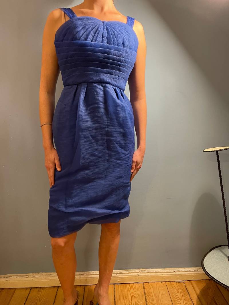 50Er Jahre Blaues Kleid True Vintage Ausgehkleid Grösse L 50Er Jahre Blaues Kleid True Vintage Ausgehkleid Grösse L von JosuDeJosusVintagesh