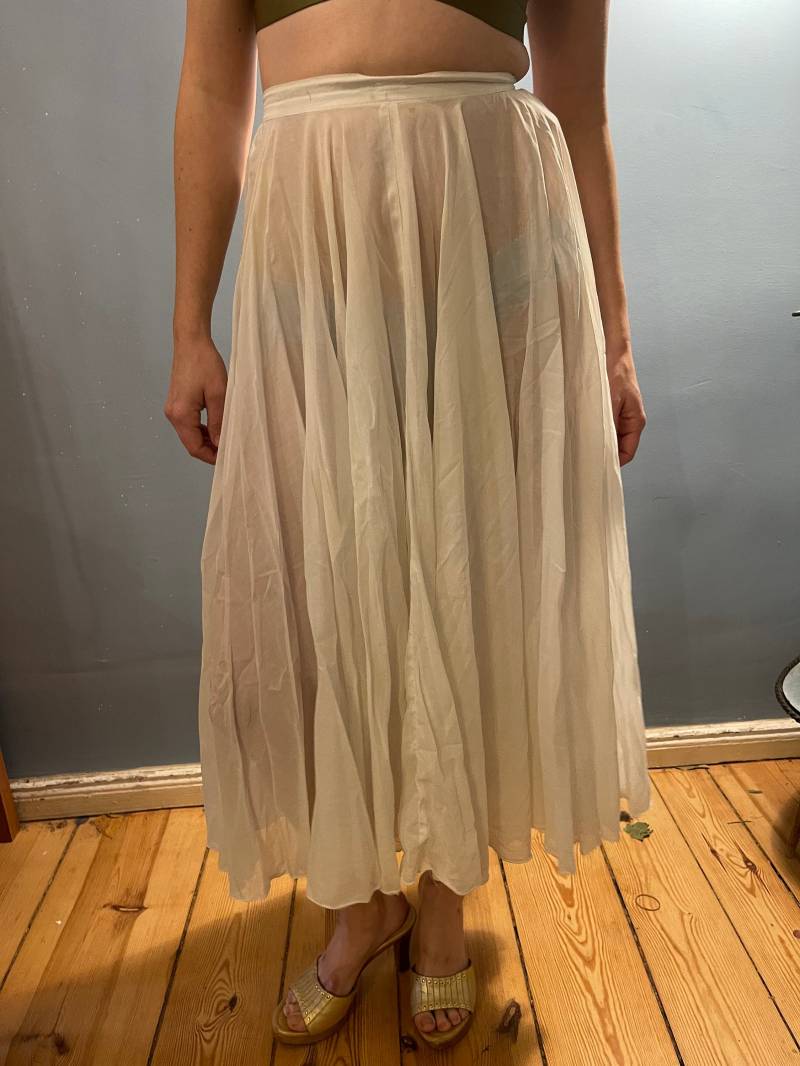 Durchsichtig Rock True Vintage Summer Vibes Größe M Im Hippie Style von JosuDeJosusVintagesh