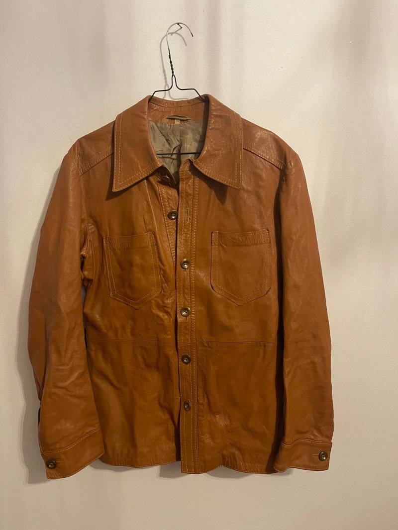 Echtleder Braune Jacke 70Er Jahre Vintage Echtleder Braune Jacke 70Er Jahre Vintage von JosuDeJosusVintagesh