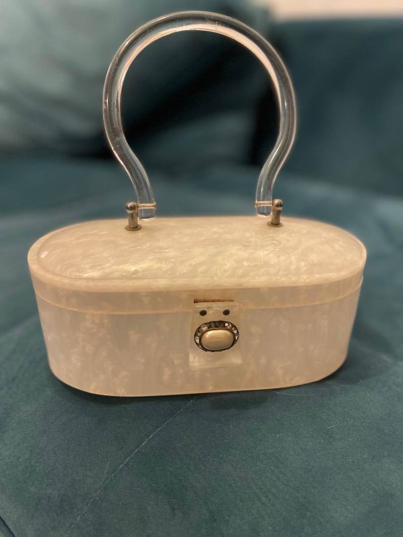 Wirklich Besondere Stück Bakelit Geldbörse Handtasche True Vintage 1940Er Jahre Wirklich Besondere Stück Bakelit Geldbörse Handtasche True Vintage 1940Er Jahre von JosuDeJosusVintagesh