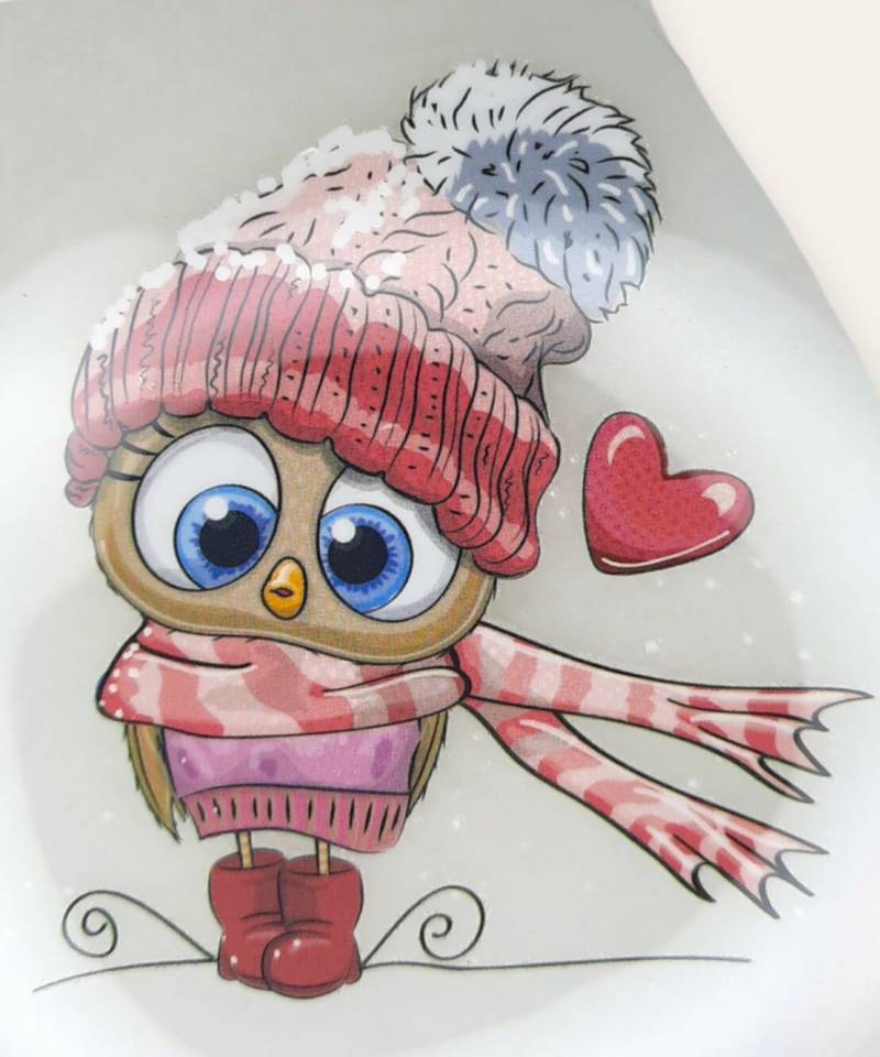 Bügelbild Kleine Eule Bügelbild Kleine Eule von Josymaus